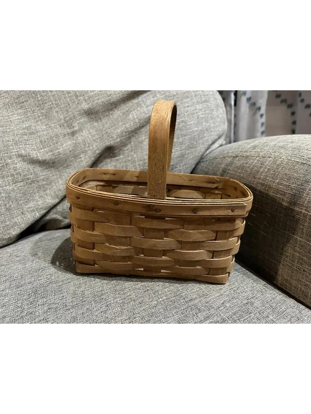 Longaberger Candle Basket 1984 Vintage